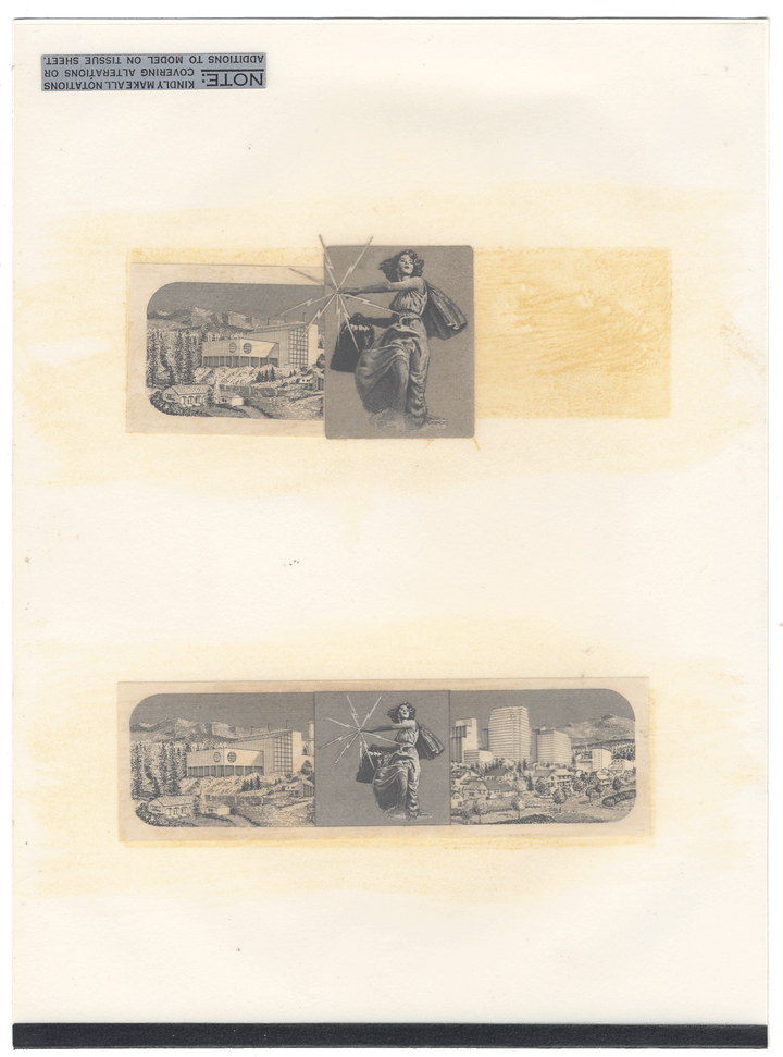 American Bank Note Company Vignette Card