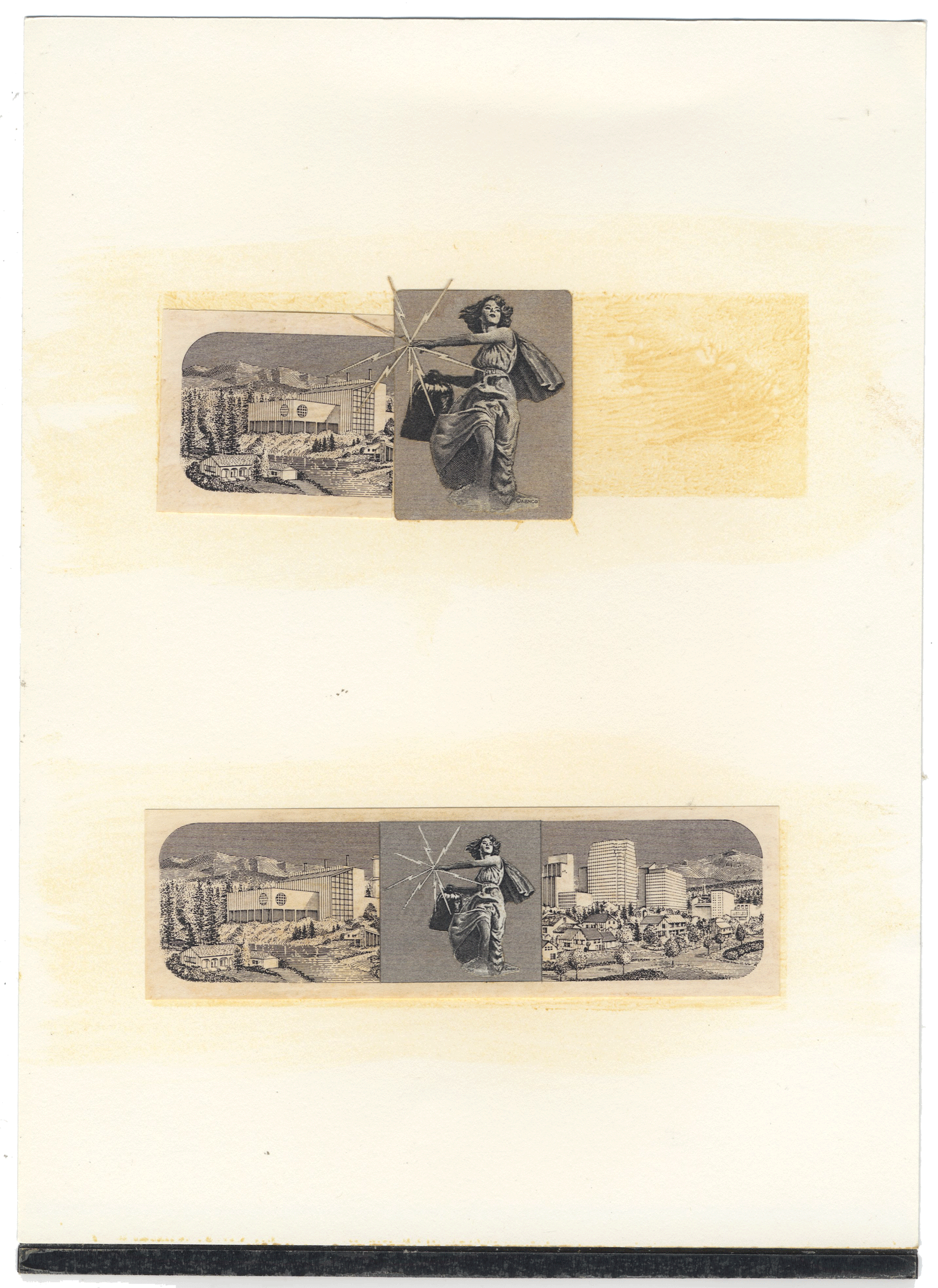 American Bank Note Company Vignette Card