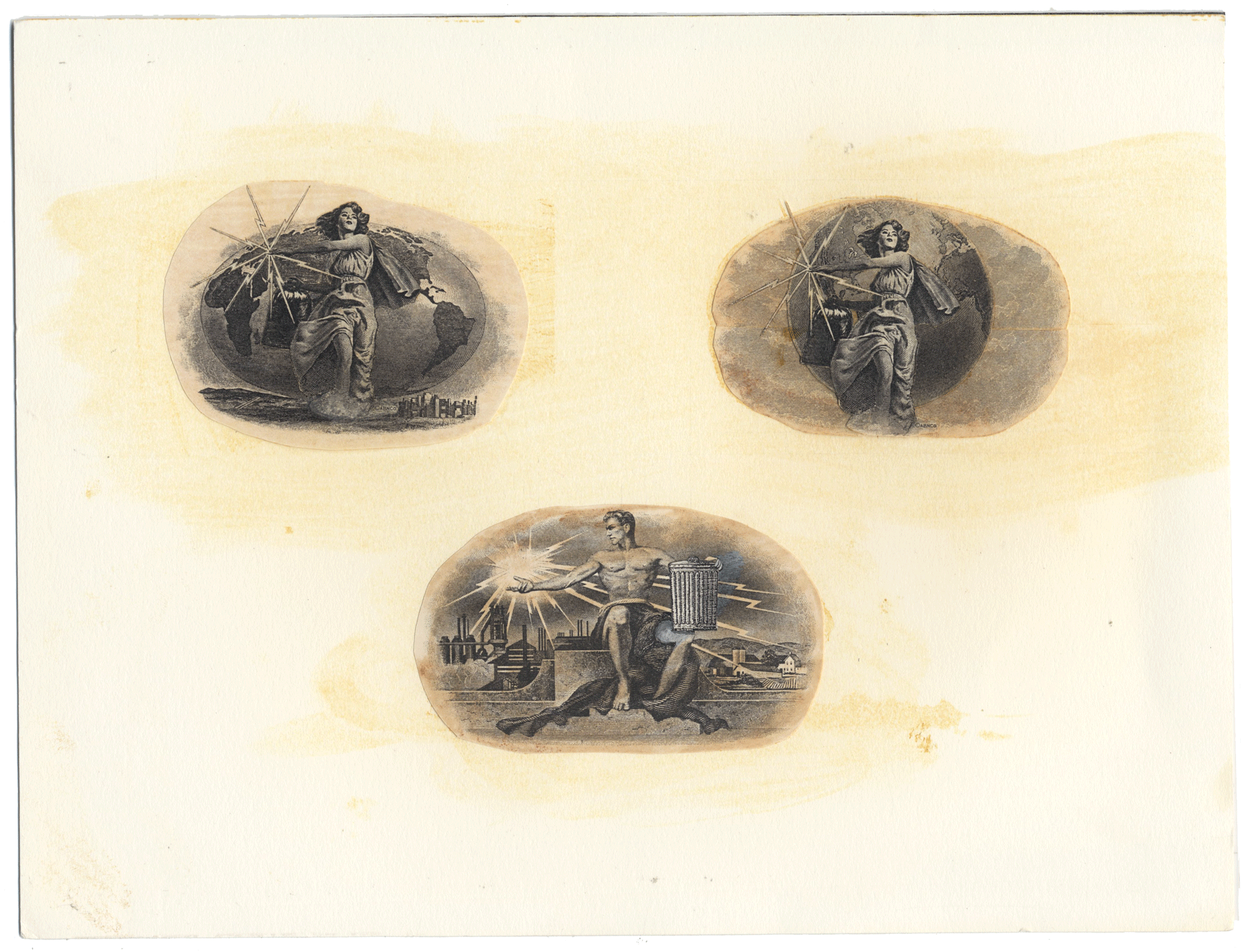 American Bank Note Company Vignette Card