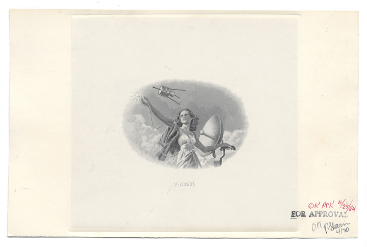 American Bank Note Company Vignette Card (Serial #V 113635)