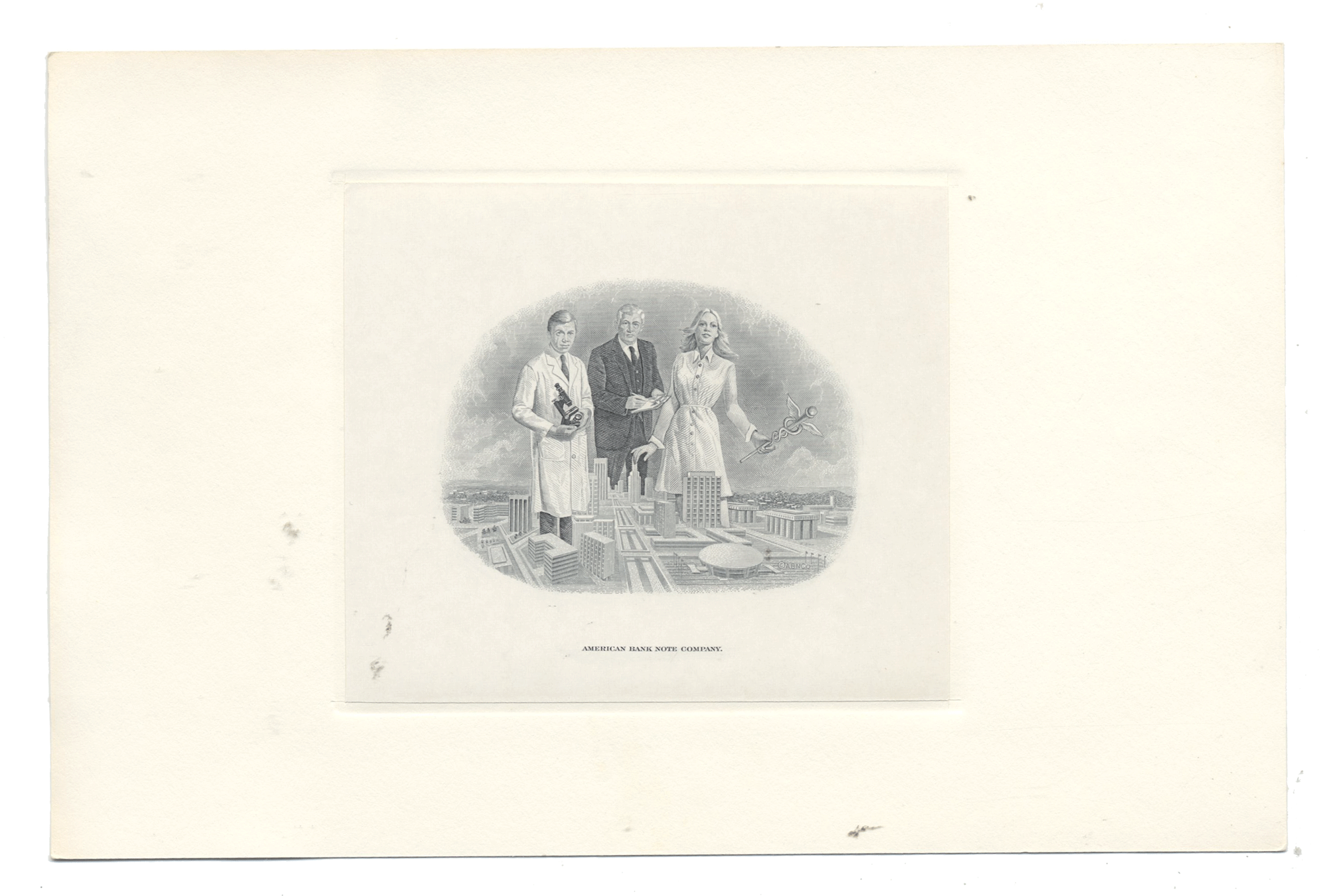 American Bank Note Company Vignette Card