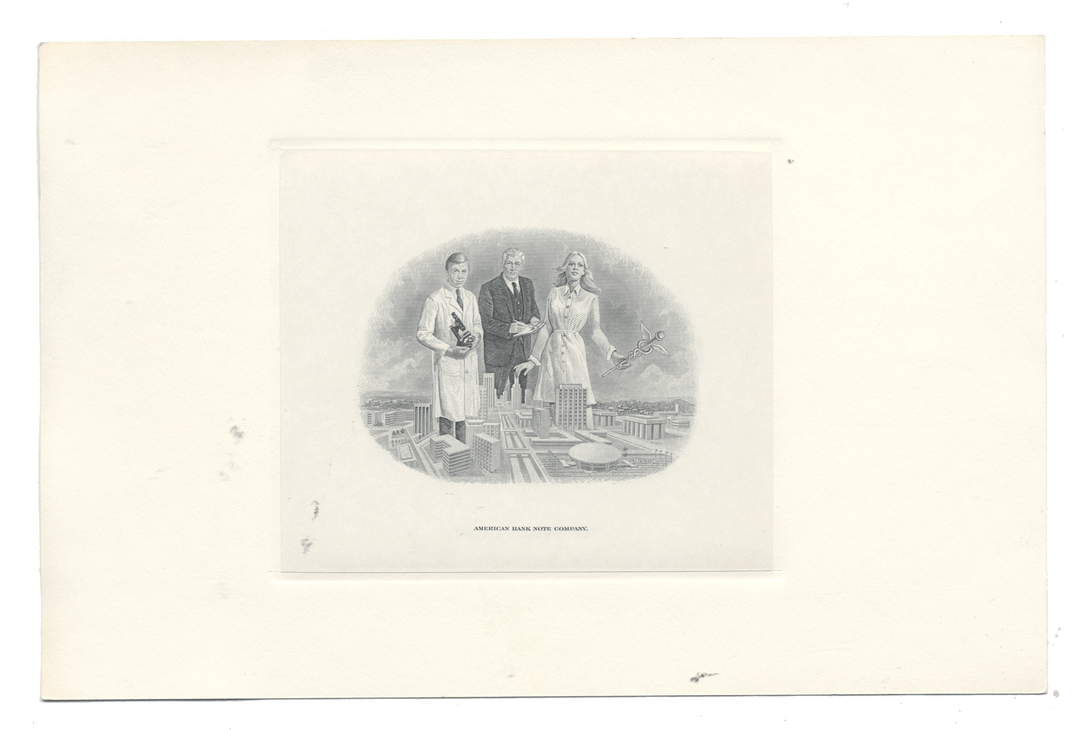 American Bank Note Company Vignette Card
