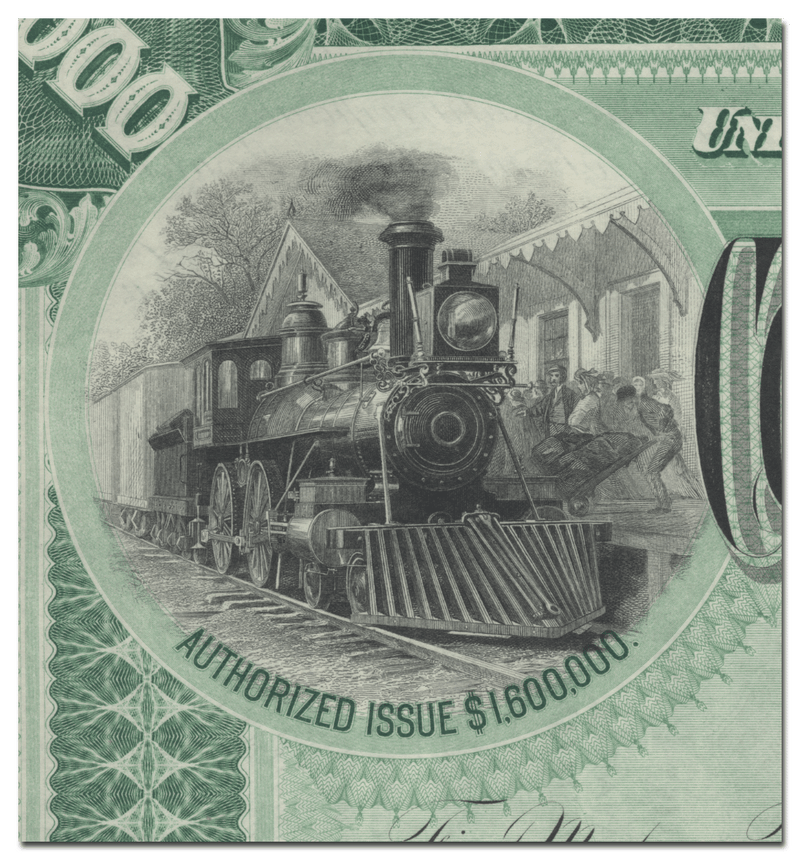 Carthage and Adirondack Railway Company Bond Certificate