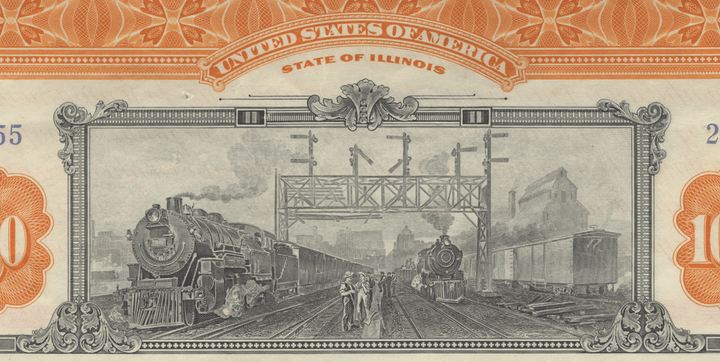 Chicago and Eastern Illinois Railway Company Bond Certificate