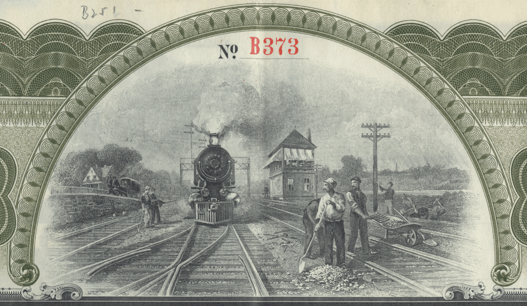 Lehigh Valley Railroad Company Bond Certificate