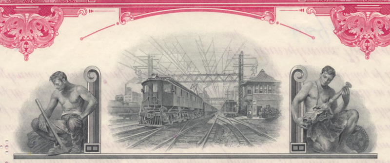 Connecting Railway Company Bond Certificate