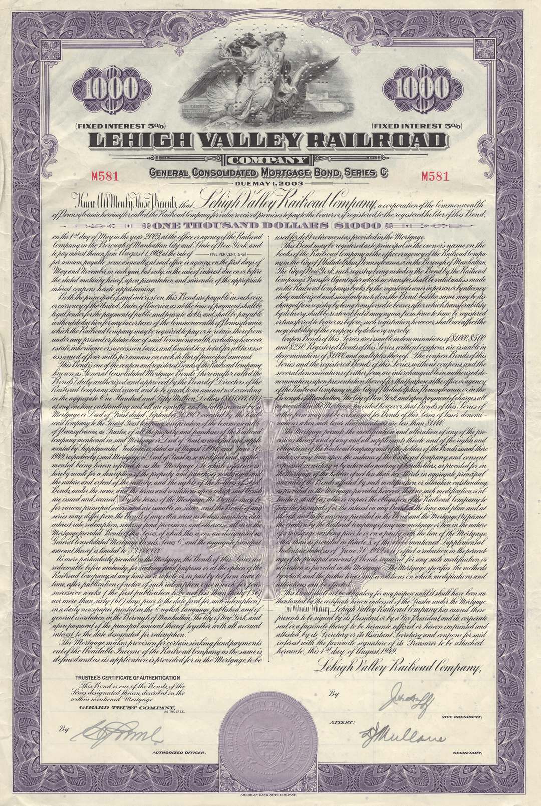 Lehigh Valley Railroad Company