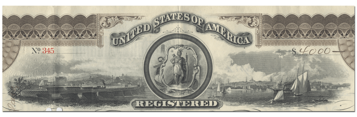 Boston and Albany Rail Road Company Bond Certificate