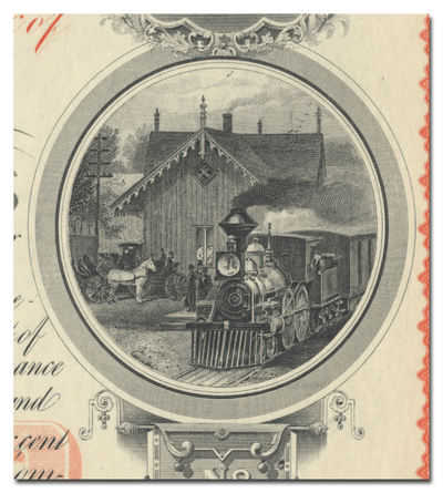 Baltimore and Ohio Southwestern Railway Company Stock Certificate