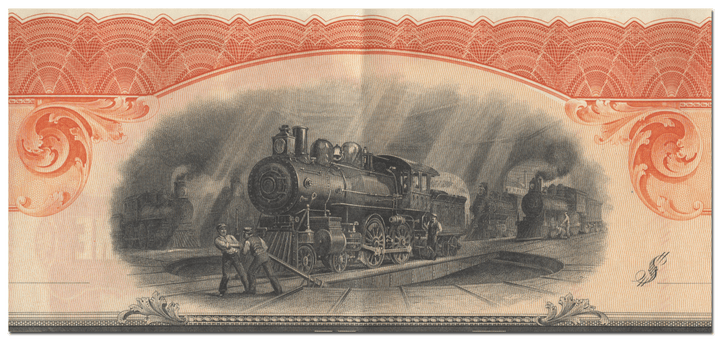 Boston and Maine Railroad Bond Certificate