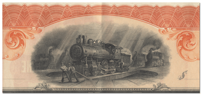 Boston and Maine Railroad Bond Certificate