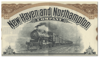 New Haven and Northampton Company Bond Certificate