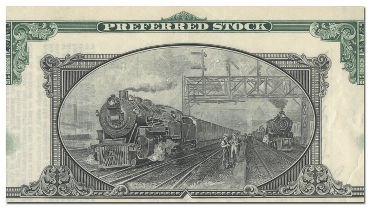 Gulf, Mobile and Northern Railroad Company Stock Certificate