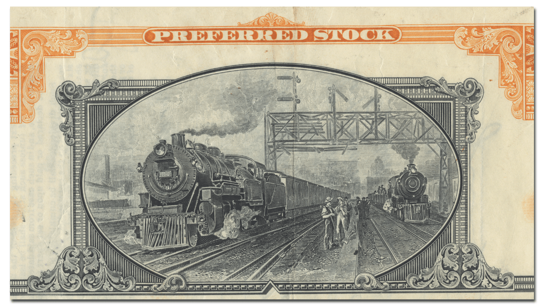 Gulf, Mobile and Northern Railroad Company Stock Certificate