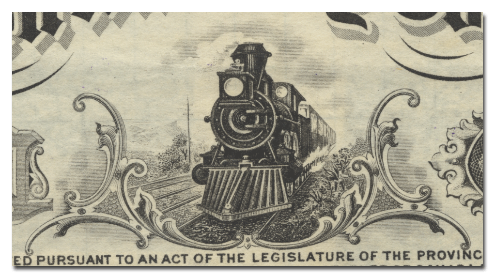 Atlantic, Quebec and Western Railway Company Bond Certificate