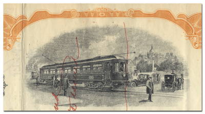 Kansas City Railways Company Stock Certificate