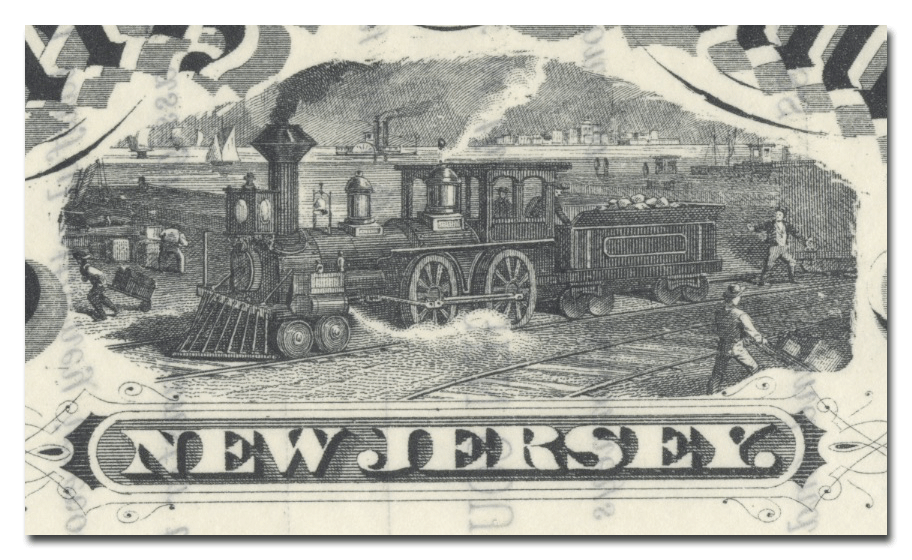 Bergen County Railroad Company Stock Certificate