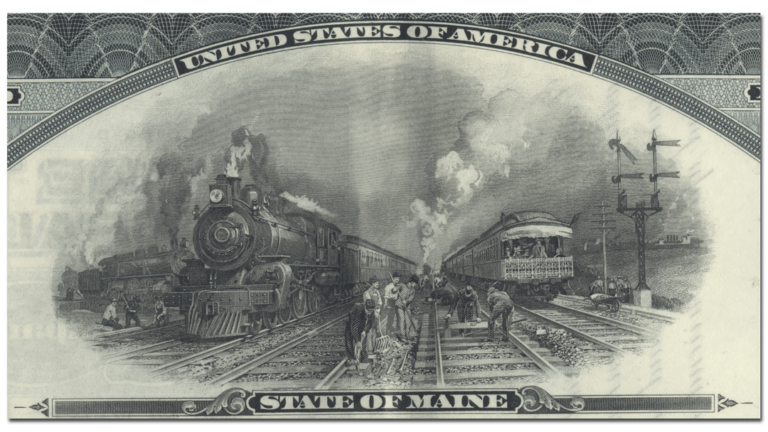 Maine Central Railroad Company Bond Certificate