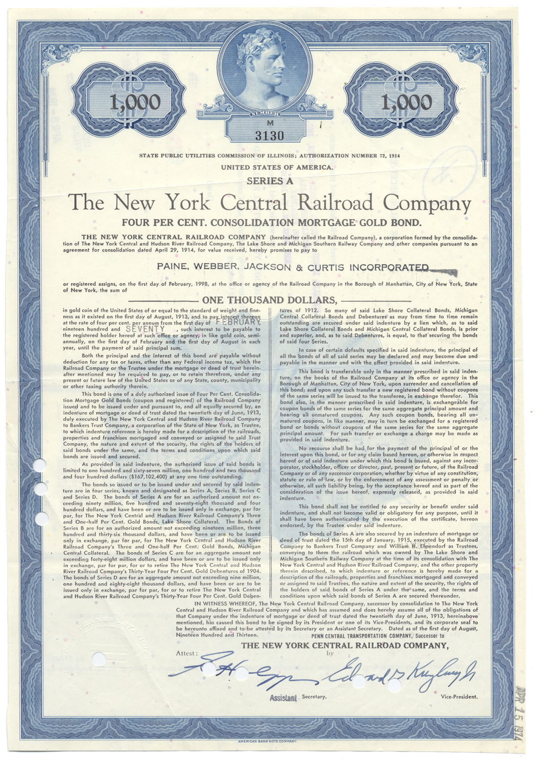 New York Central Railroad Company