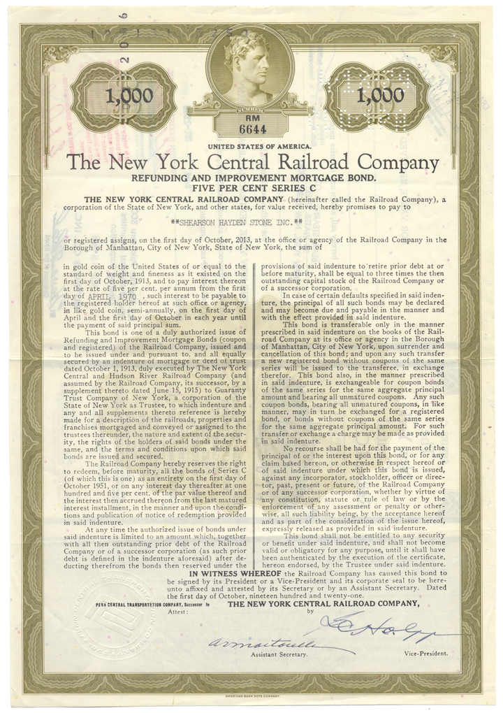 New York Central Railroad Company