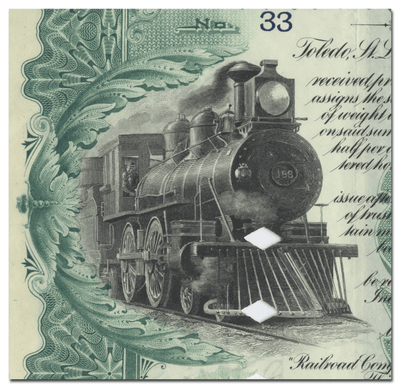 Toledo, St. Louis and Western Railroad Company Bond Certificate