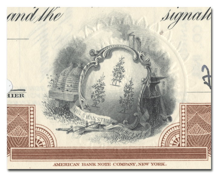 Second National Bank of New Haven Stock Certificate