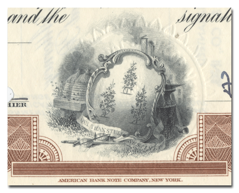 Second National Bank of New Haven Stock Certificate