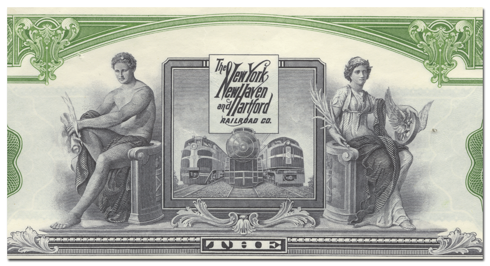 New York, New Haven and Hartford Railroad Company Bond Certificate