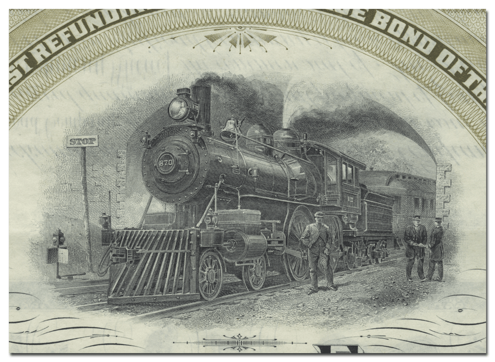 Morris and Essex Railroad Company Bond Certificate