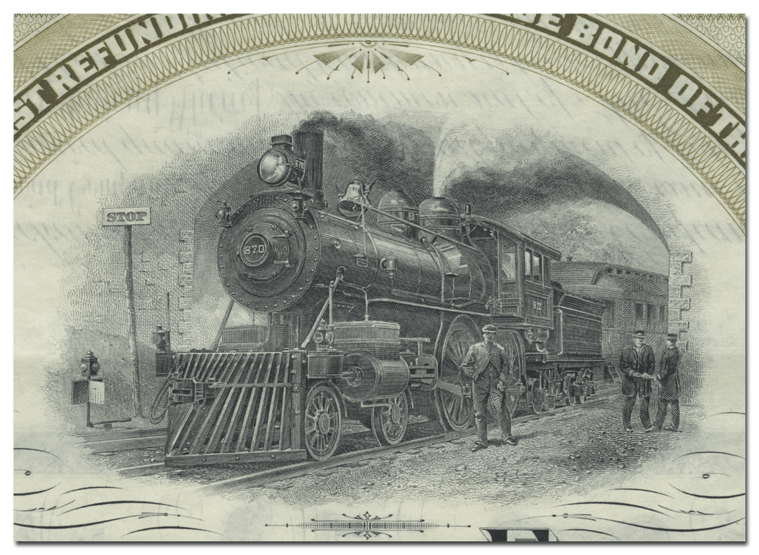 Morris and Essex Railroad Company Bond Certificate