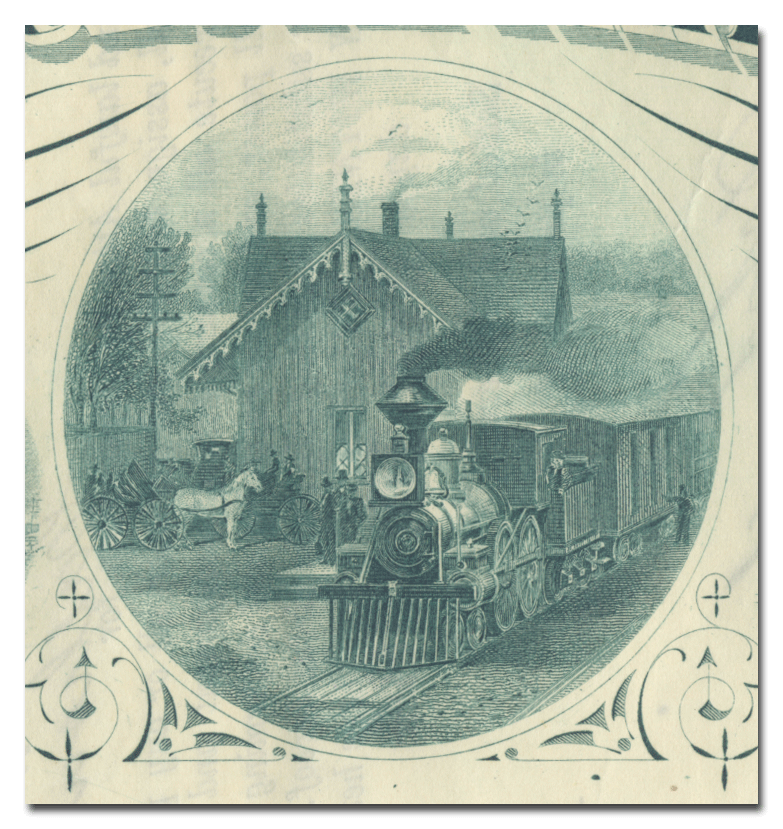 Saint Paul & Duluth Railroad Company Stock Certificate