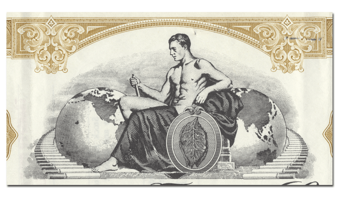 Continental Tobacco Company Stock Certificate