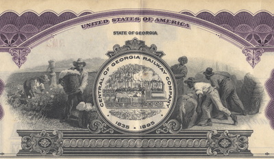 Central of Georgia Railway Company Bond Certificate