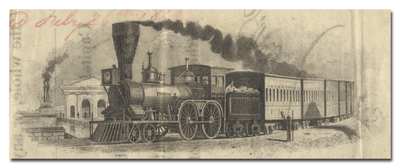 Ohio & Indiana Railroad Company Stock Certificate