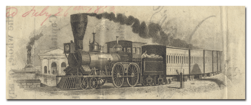 Ohio & Indiana Railroad Company Stock Certificate
