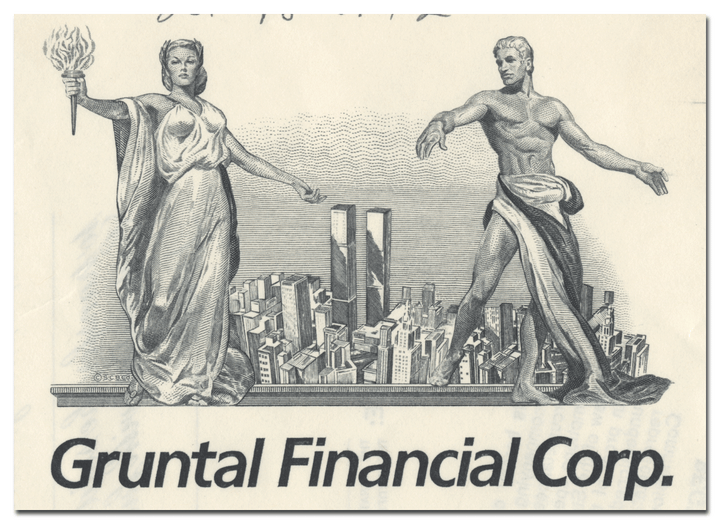 Gruntal Financial Corp. Stock Certificate