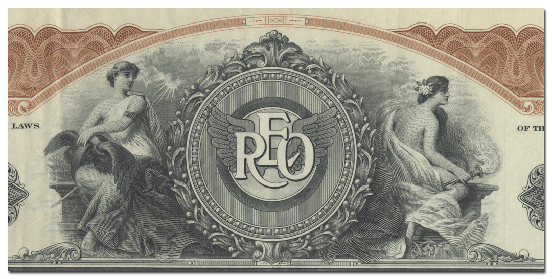 Reo Motor Car Company Stock Certificate