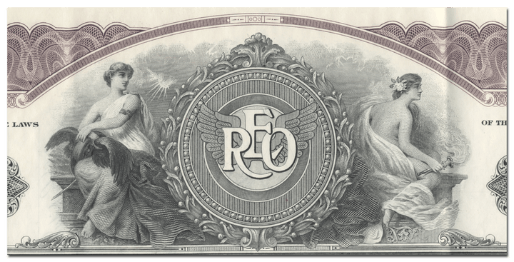 Reo Motor Car Company Stock Certificate