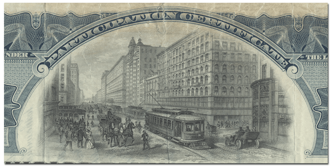 Chicago Railways Company Stock Certificate