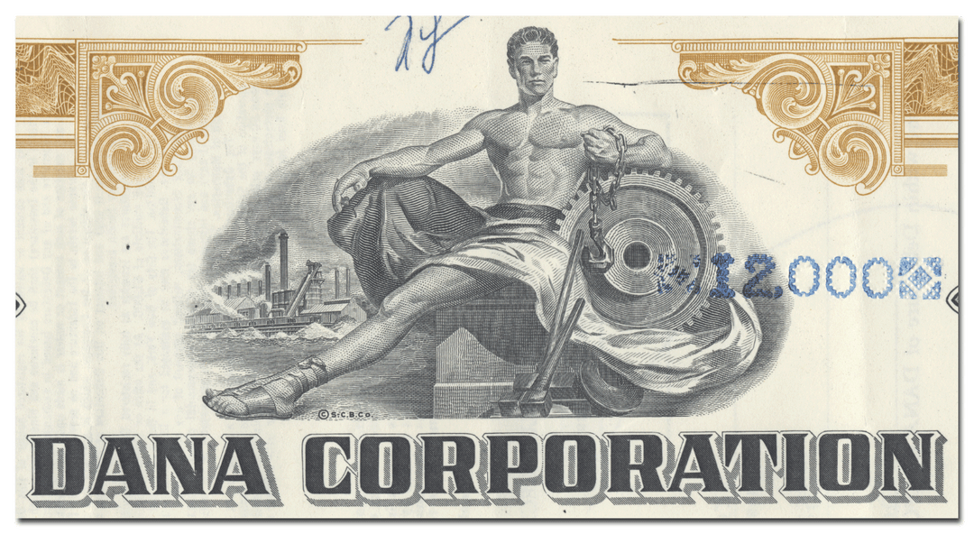 Dana Corporation Bond Certificate