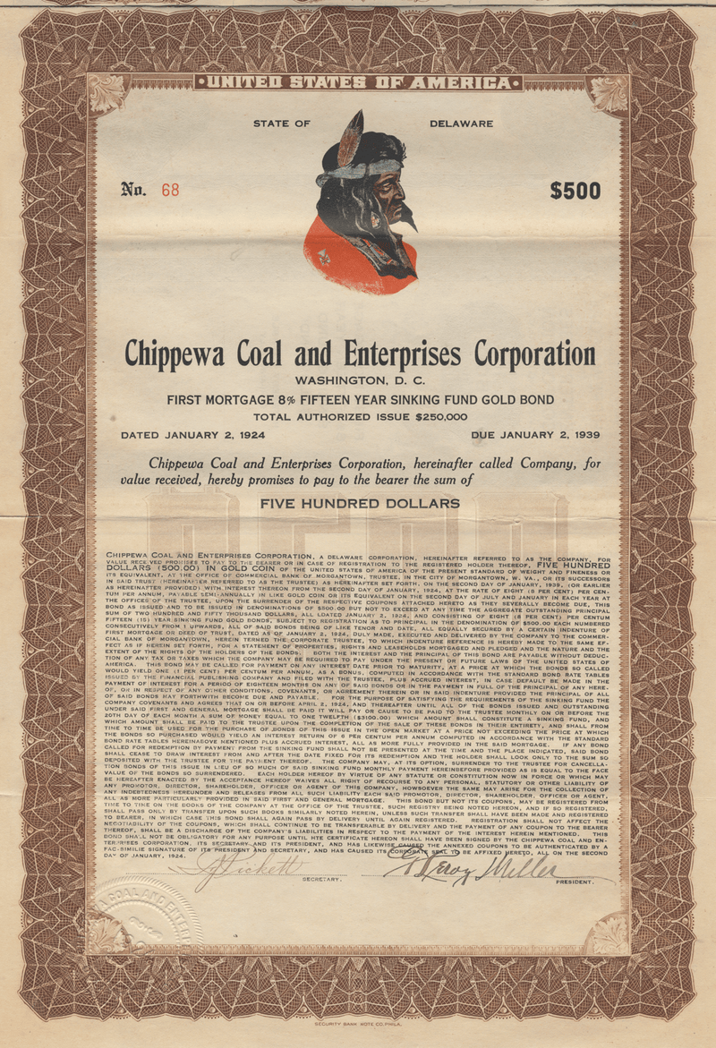 Chippewa Coaland Enterprises Corporation