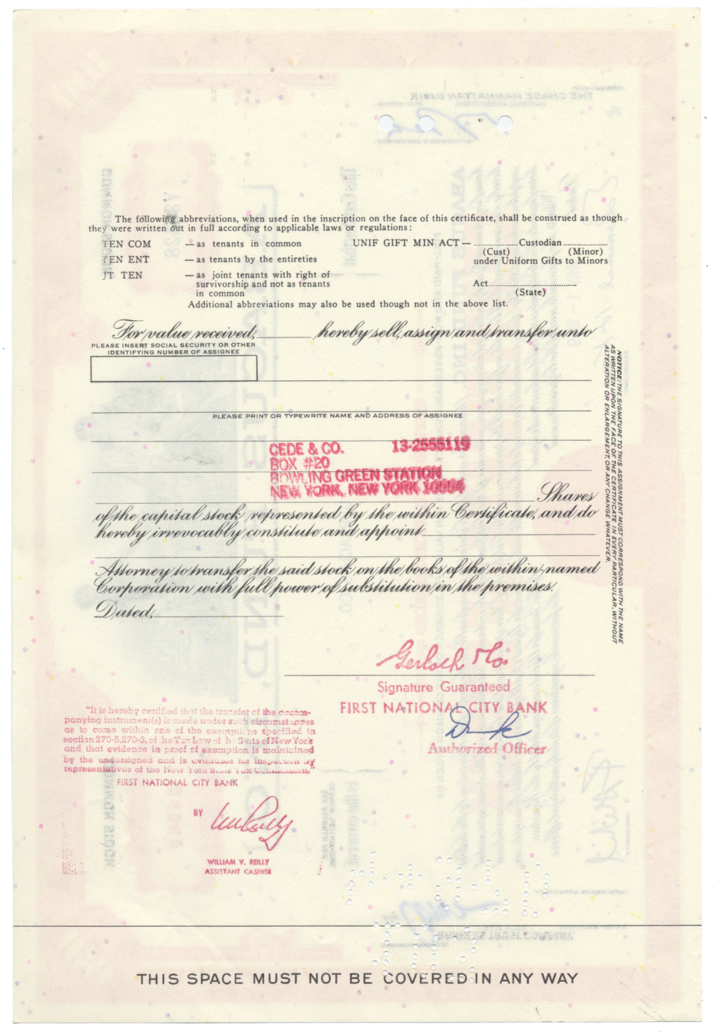 Abacus Fund, Inc. Stock Certificate