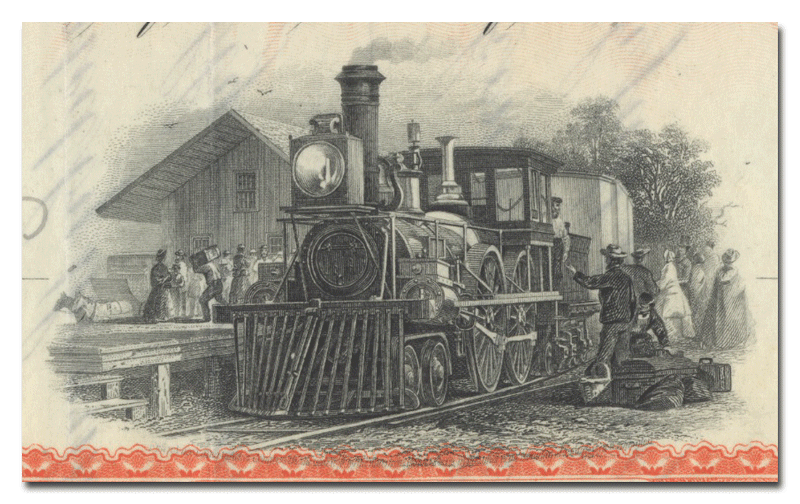 Chicago and Ohio River Railroad Company Stock Certificate