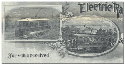 New Paltz & Highland Electric Railroad Company Bond Certificate