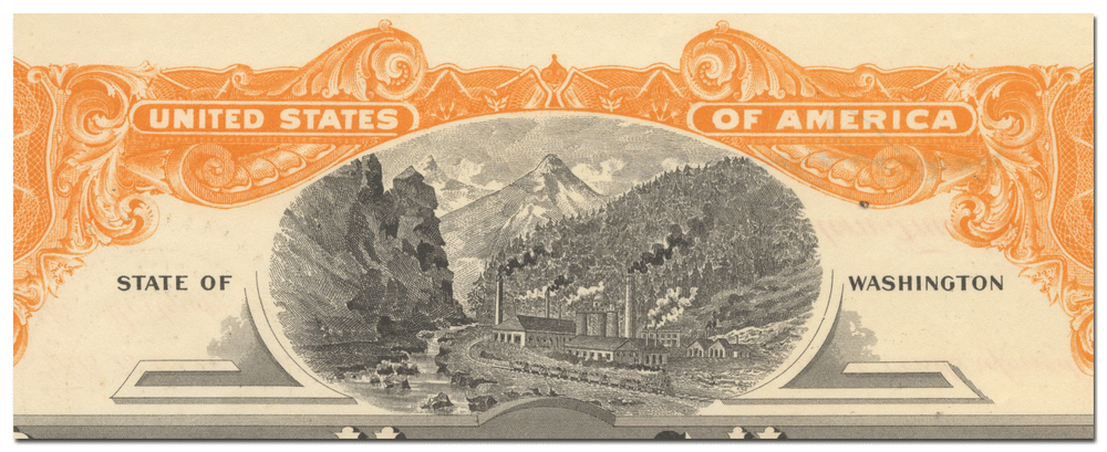 Spokane, Valley & Northern Railway Company Bond Certificate