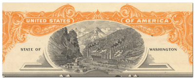 Spokane, Valley & Northern Railway Company Bond Certificate