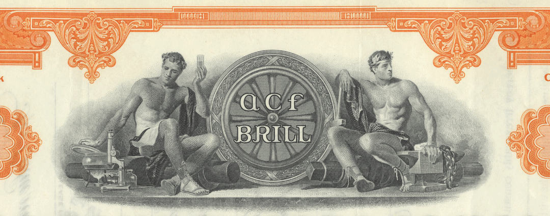 ACF-Brill Motors Company Stock Certificate