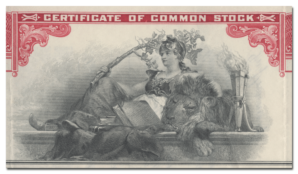 Consolidated Oil Corporation Stock Certificate