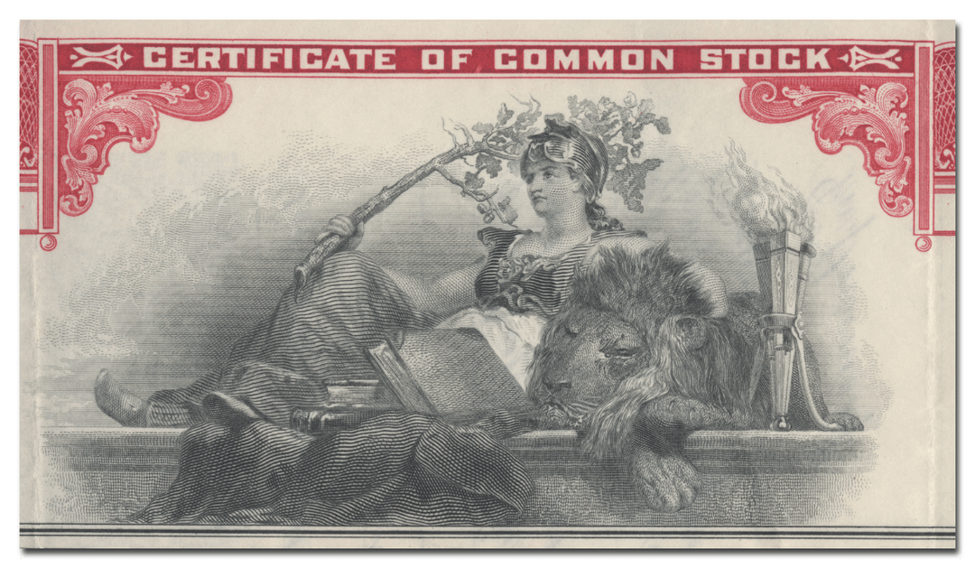 Consolidated Oil Corporation Stock Certificate