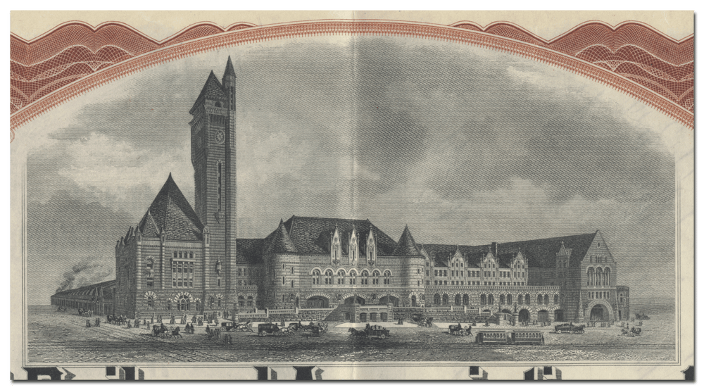 Terminal Railroad Association of St. Louis Bond Certificate